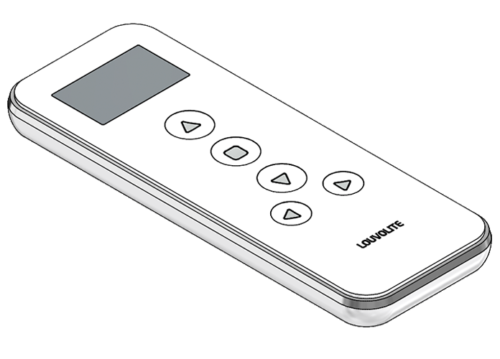 Motorised blind remote control