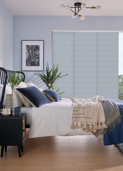 Louvolite Panel Blind "Aztec River Bed"