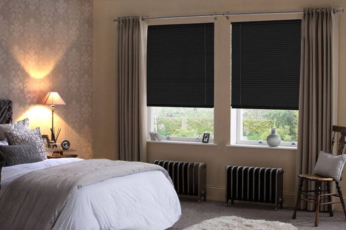 Venetian blinds - "Matt black"